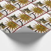 Sunshine Cat Cadeaupapier (Hoek)