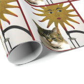 Sunshine Cat Cadeaupapier (Rol Hoek)