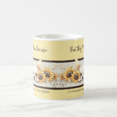 Sunshine Chihuahua Zonnebloem Waterverf Hondenbloe Koffiemok (Center)