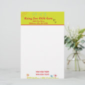 Sunshine Child Care Briefpapier (Staand voorkant)