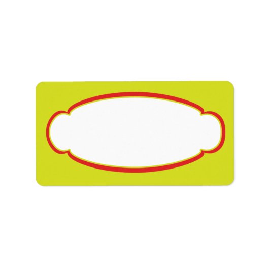 Sunshine Child Care Mailing Label (Voorkant)