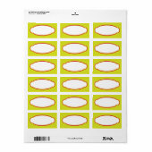 Sunshine Child Care Mailing Label (Full Sheet)