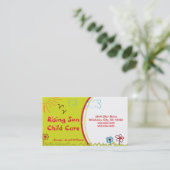 Sunshine Child Care Visitekaartje (Staand voorkant)