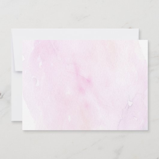 Sunshine Clouds Pink Girl Birthday Hartelijk dank Bedankkaart (Achterkant)