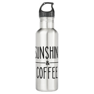 Sunshine & Coffee Waterfles