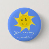 Sunshine Collectie Ronde Button 5,7 Cm (Voorkant)