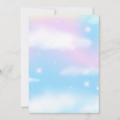 Sunshine Custom Naam Happy Birthday Wenskaart Kaart (Achterkant)