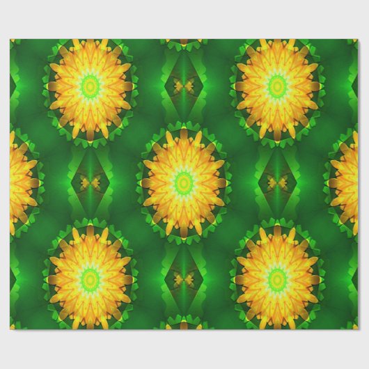 Sunshine Dahlias.... Cadeaupapier (Vlak)