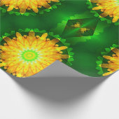 Sunshine Dahlias.... Cadeaupapier (Hoek)