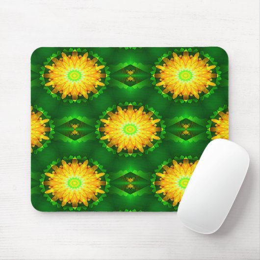 Sunshine Dahlias.... Muismat (Met muis)