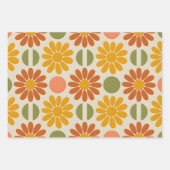Sunshine Daisy Inpakpapier Vel (Voorkant 3)