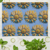 Sunshine Daisy zacht Theedoek (Gevouwen)