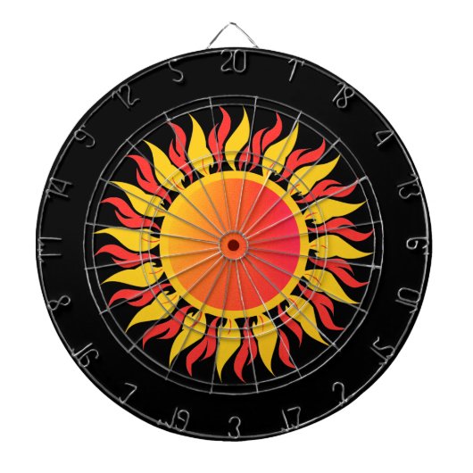 Sunshine Dart Board Dartbord (Voorkant)