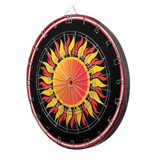Sunshine Dart Board Dartbord (Voorkant Rechts)