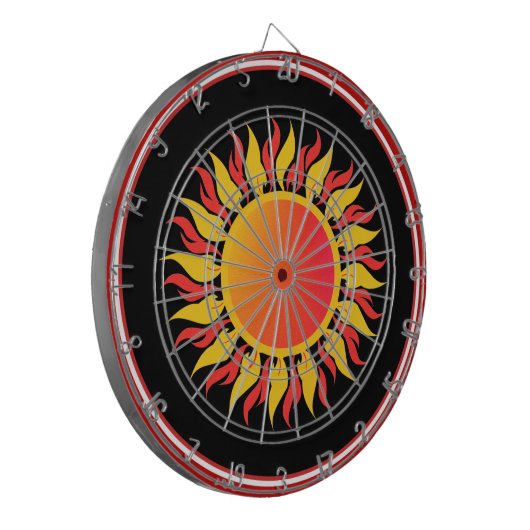 Sunshine Dart Board Dartbord (Voorkant Links)