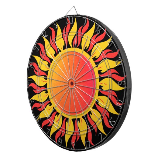 Sunshine Dartbord (Voorkant Rechts)