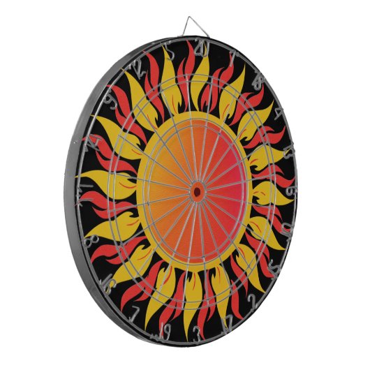 Sunshine Dartbord (Voorkant Links)