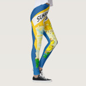 "Sunshine Daze" Leggings voor vrouwen (Rechts)
