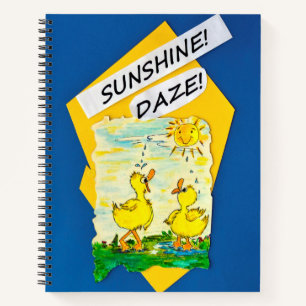 "Sunshine Daze" Notitieboek