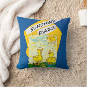 "Sunshine Daze" Sierkussen (Deken)