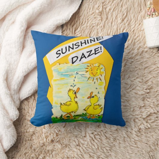 "Sunshine Daze" Sierkussen (Deken)