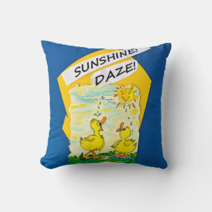 "Sunshine Daze" Sierkussen
