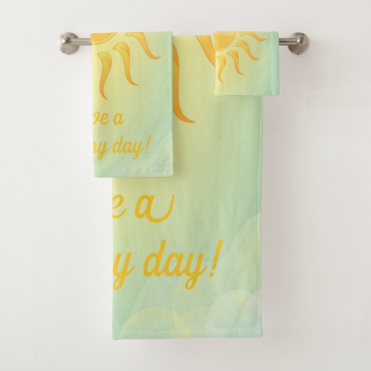Sunshine Design Bath Towel Set Bad Handdoek (Insitu)