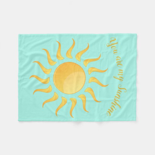 Sunshine Design Fleece Blanket (Voorkant (Horizontaal))