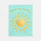 Sunshine Design Fleece Blanket (Voorkant)