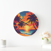SUNSHINE DESIGN POSTER GROTE KLOK (Huis)