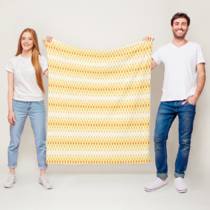 Sunshine Diamond Ombre Fleece Deken