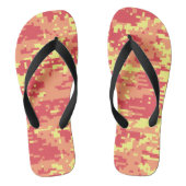 Sunshine Digital Camo Pattern Teenslippers (Voetbed)