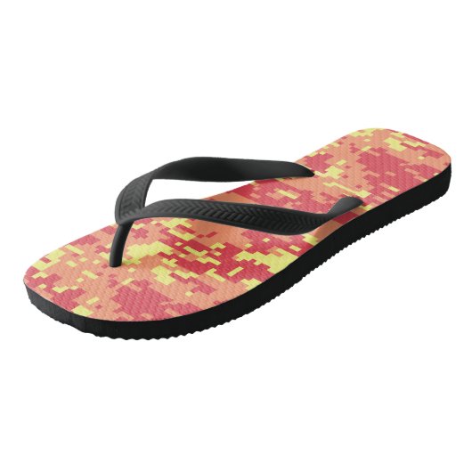 Sunshine Digital Camo Pattern Teenslippers (Schuin)