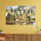 Sunshine Division in Korea door Rick Reeves Print (Insitu (Woonkamer))