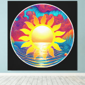 Sunshine Dream Canvas Afdruk (Insitu (Houten vloer))