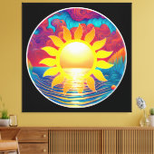 Sunshine Dream Canvas Afdruk (Insitu (Woonkamer))