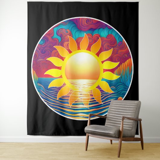 Sunshine Dream Wandkleed (In situ)