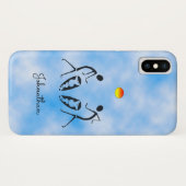 Sunshine en Afrikaanse Drumming iPhone / iPad-hoes Case-Mate iPhone Case (Achterkant (horizontaal))