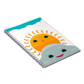 Sunshine en Cloud Notitieboek (Rechterzijde)