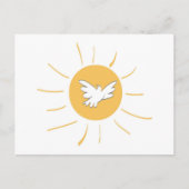 Sunshine en Dove Briefkaart (Voorkant)