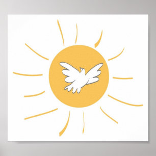 Sunshine en Dove Poster