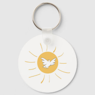 Sunshine en Dove Sleutelhanger
