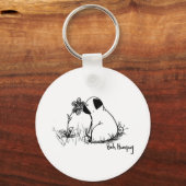 Sunshine en Flowers Sleutelhanger (Voorkant)