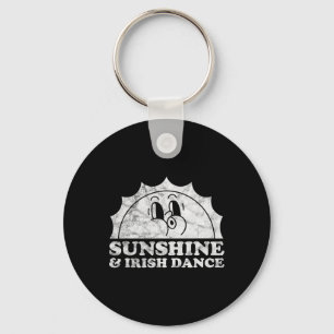 Sunshine en Irish Dance Retro  Sun Irish D Sleutelhanger