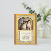 Sunshine en Joy op jouw verjaardag,  Briefkaart (Staand voorkant)