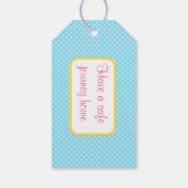 Sunshine en limonade cadeau Label Cadeaulabel (Achterkant)