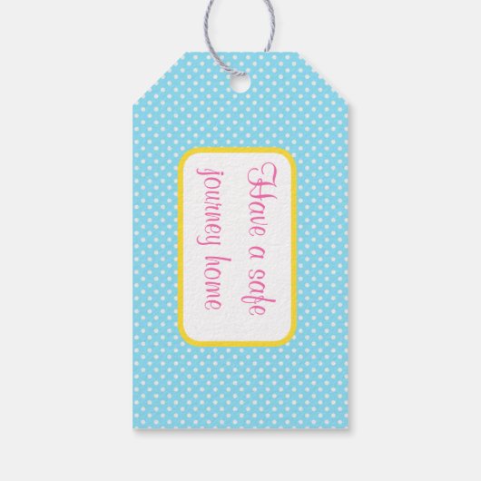 Sunshine en limonade cadeau Label Cadeaulabel (Achterkant)