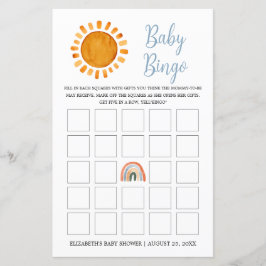 Sunshine en Rainbow Baby Bingo