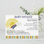 Sunshine en Rainbow Kaart (Staand voorkant)