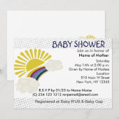 Sunshine en Rainbow Kaart (Voorkant / Achterkant)